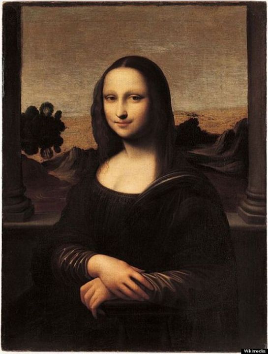 The "Isleworth Mona Lisa" (c. 1410-1455 [approximate canvas date])
